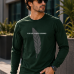 Create Good Stories Premium Full Sleeve T-Shirt - Bottle Green
