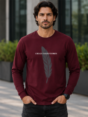 Create Good Stories Premium Full Sleeve T-Shirt