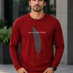 Create Good Stories Premium Full Sleeve T-Shirt - Red