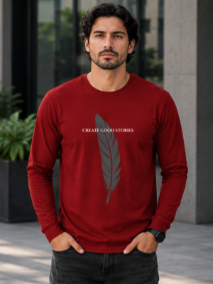 Create Good Stories Premium Full Sleeve T-Shirt