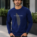 Create Good Stories Premium Full Sleeve T-Shirt - Royal Blue