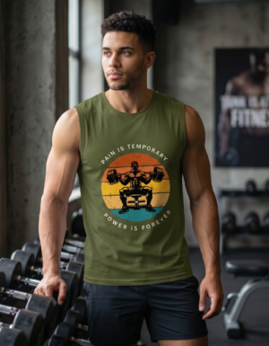 Male Sleeveless T-Shirt