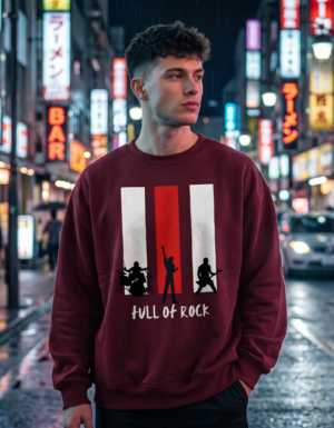 Full Of Rock Premium Unisex Sweatshirt