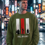 Full Of Rock Premium Unisex Sweatshirt - Olive Green
