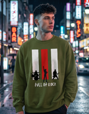 Full Of Rock Premium Unisex Sweatshirt