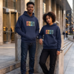 Adventure Premium Unisex Pullover Hoodie - Navy Blue