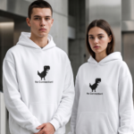 No Connection Premium Unisex Pullover Hoodie - White