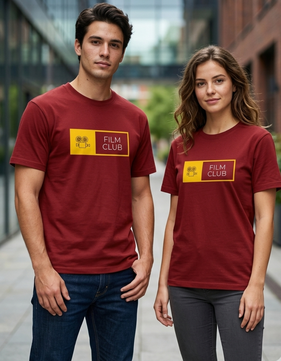 Film Club Premium Unisex Sports T-Shirt - Image 2
