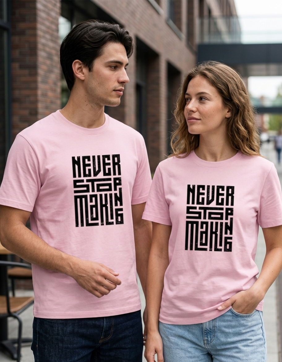 Never Stop Moving Premium Unisex Sports T-Shirt - Image 3