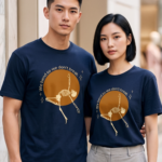 We Bend Don't Break Premium Unisex Stretch T-Shirt - Navy Blue