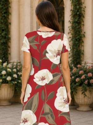 Female AOP A Line Dress