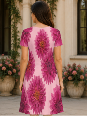 Female AOP A Line Dress