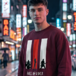 Full Of Rock Premium Unisex Sweatshirt - Maroon