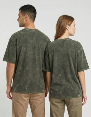 Urban Bloom Acid Wash Oversized Tee