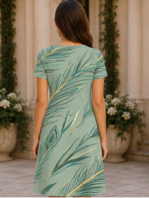 Female AOP A Line Dress