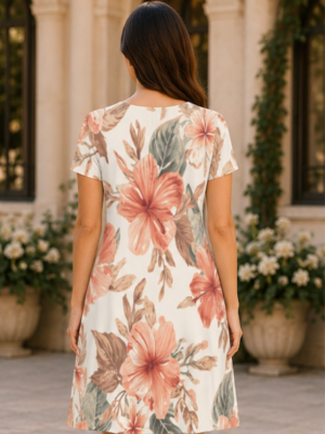 Female AOP A Line Dress