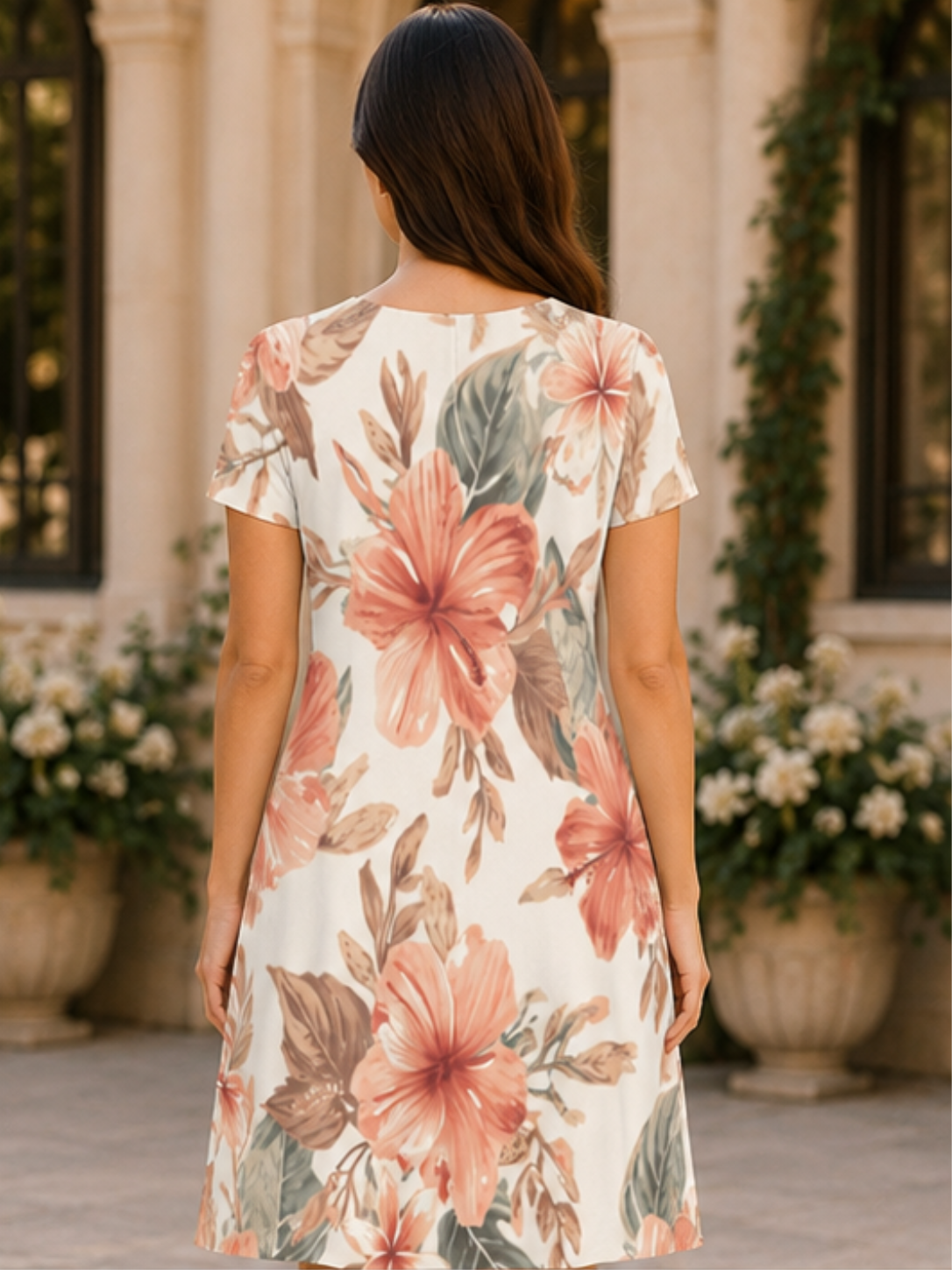 Female AOP A Line Dress - Image 2