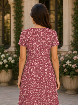 Female AOP A Line Dress