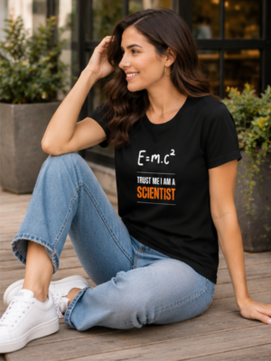 E=mc² Scientist Mode Women’s Classic T-Shirt