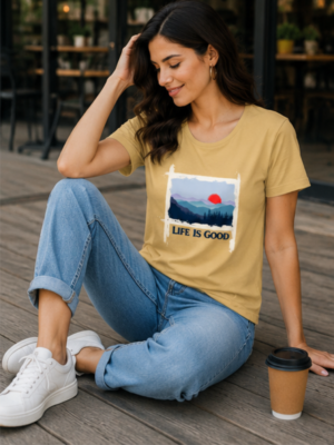 Sunset Horizon Graphic Women’s Classic T-Shirt