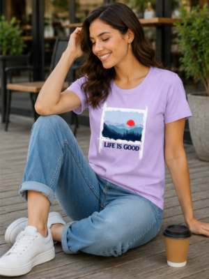 Sunset Horizon Graphic Women’s Classic T-Shirt