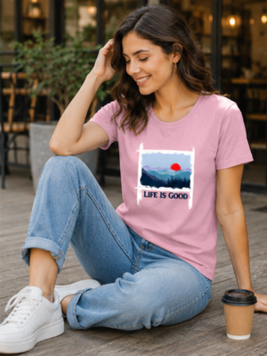 Sunset Horizon Graphic Women’s Classic T-Shirt