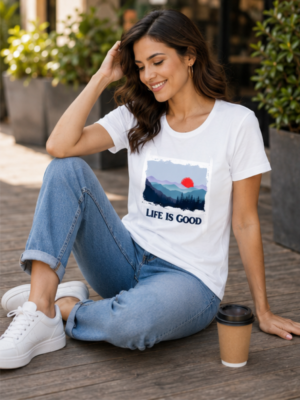 Sunset Horizon Graphic Women’s Classic T-Shirt