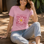 Female Classic Crew T-Shirt - Light Baby Pink