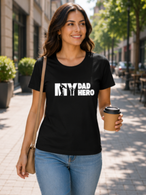 My Dad My Hero Classic Tee- Graphic T-Shirt