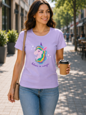 Rainbow Unicorn Fantasy Women’s Classic T-Shirt