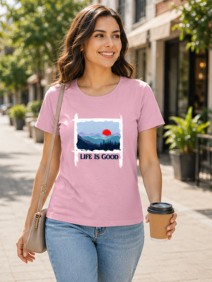 Sunset Horizon Graphic Women’s Classic T-Shirt