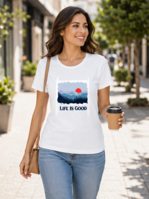 Sunset Horizon Graphic Women’s Classic T-Shirt