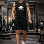 404 NOT FOUND Men's Sleeveless T-Shirt | Premium Cotton Streetwear & Lifestyle Tank Top - Black
