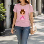 Princess Glow Classic Tee - Light Pink