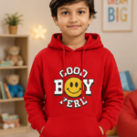 Little Star Street Hoodie - Red