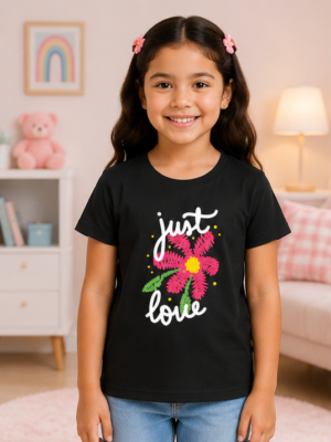 Just Love Girls Crew Neck T-Shirt