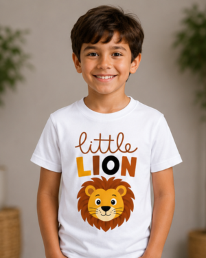 Little Lion Crew Neck T-Shirt