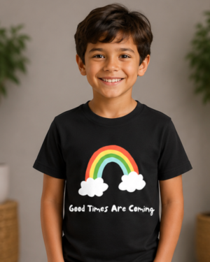 Good Times Rainbow Crew Neck T-Shirt